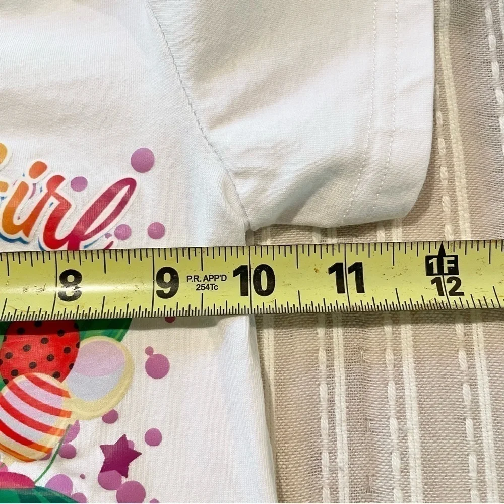 Amazon Cocomelon 2nd Birthday Girl Rainbow Multicolor Short Sleeve Onesie 2T